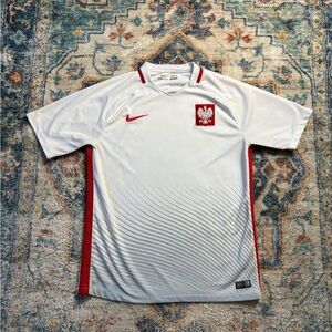 Nike Poland Soccer Jersey Large